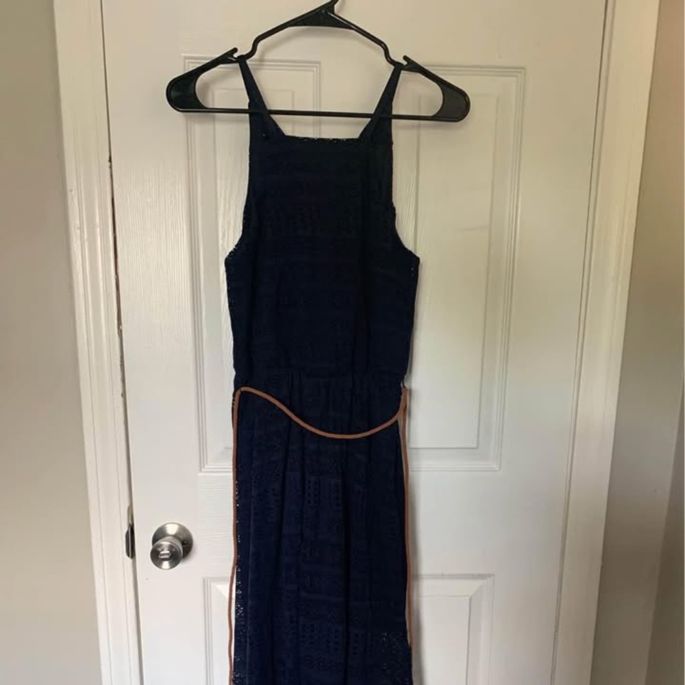 Summer Dark Blue Dress